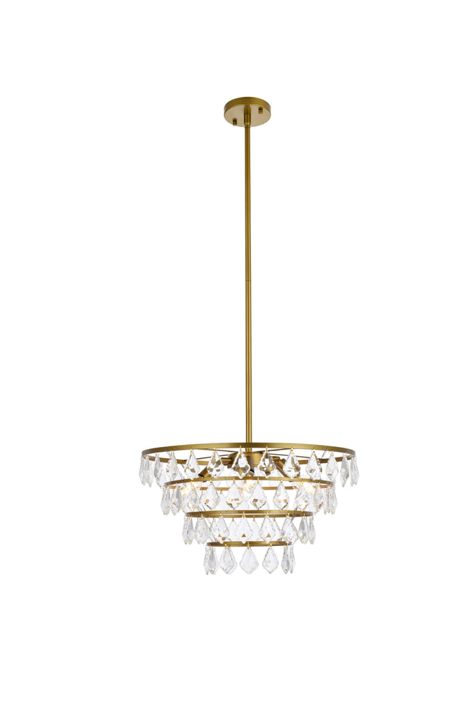 Elegant Lighting Pendant Light 1101D20BR