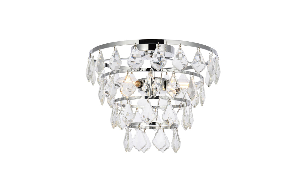 Elegant Lighting Flush Mount Light 1101F16C