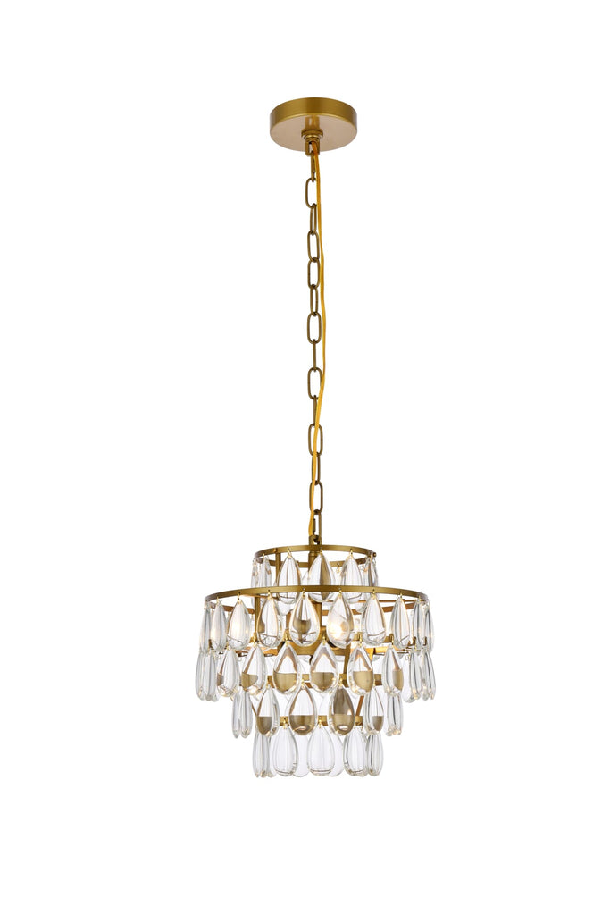 Elegant Lighting Pendant Light 1102D12BR