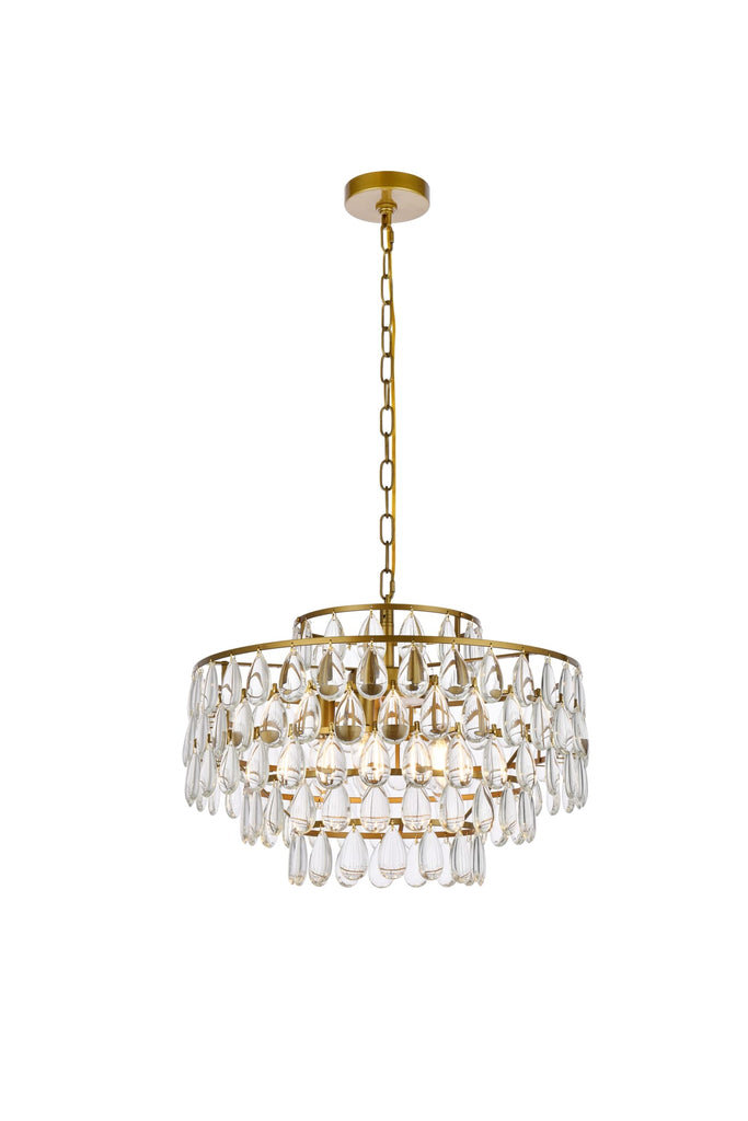 Elegant Lighting Pendant Light 1102D20BR