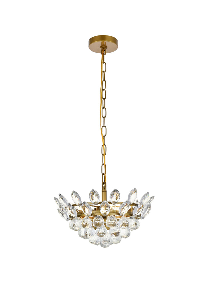 Elegant Lighting Pendant Light 1104D14BR