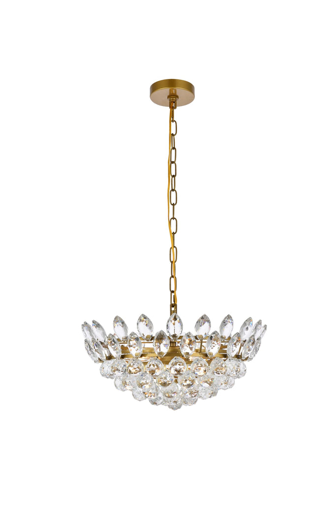 Elegant Lighting Pendant Light 1104D18BR