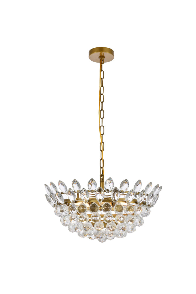 Elegant Lighting Pendant Light 1104D20BR