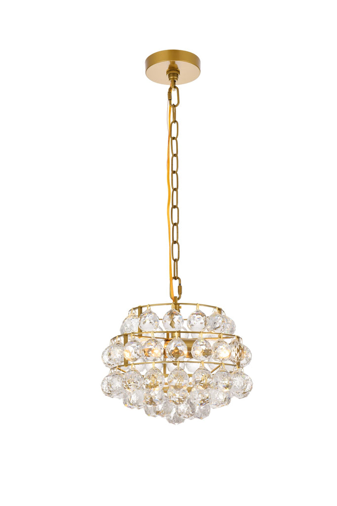 Elegant Lighting Pendant Light 1106D12BR