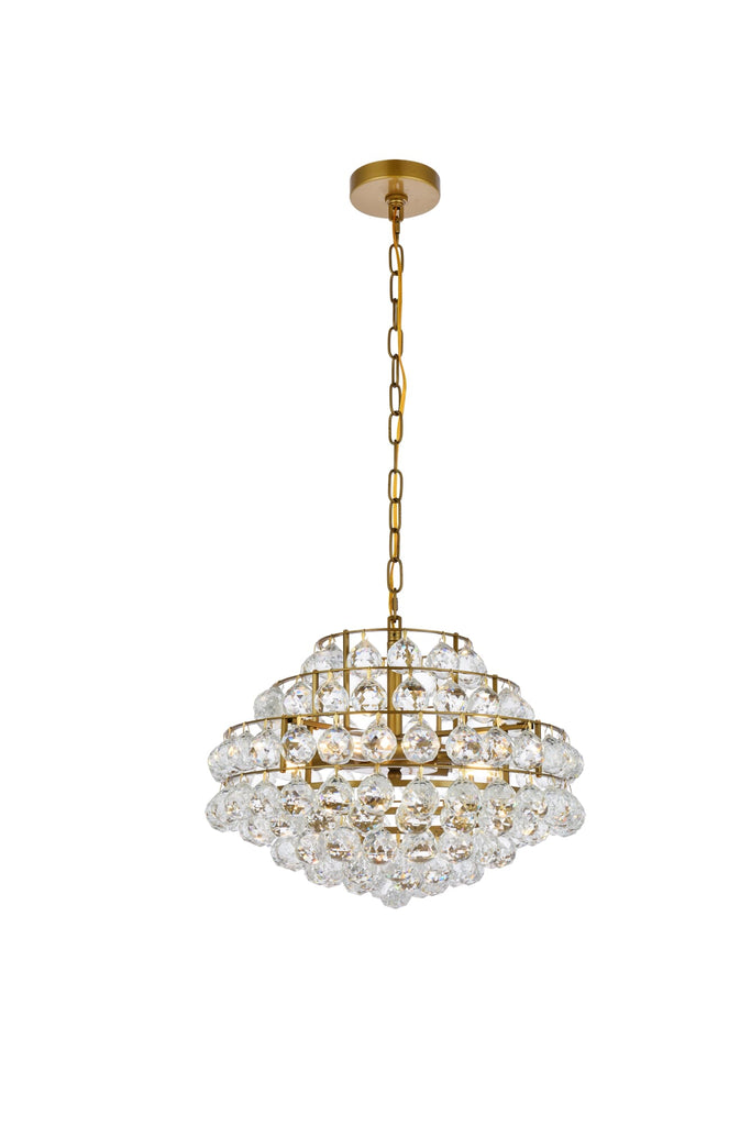 Elegant Lighting Pendant Light 1106D18BR