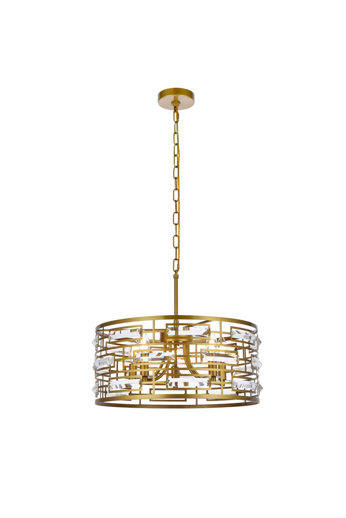 Elegant Lighting Pendant Light 1108D19BR