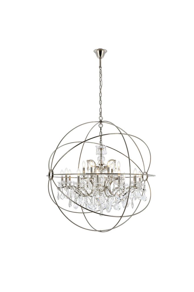 Elegant Lighting Chandelier Royal Cut 1130G43PN/RC