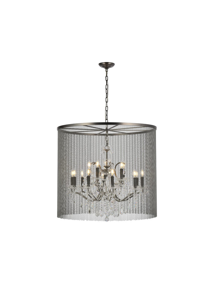 Elegant Lighting Chandelier Royal Cut 1131D36MB/RC