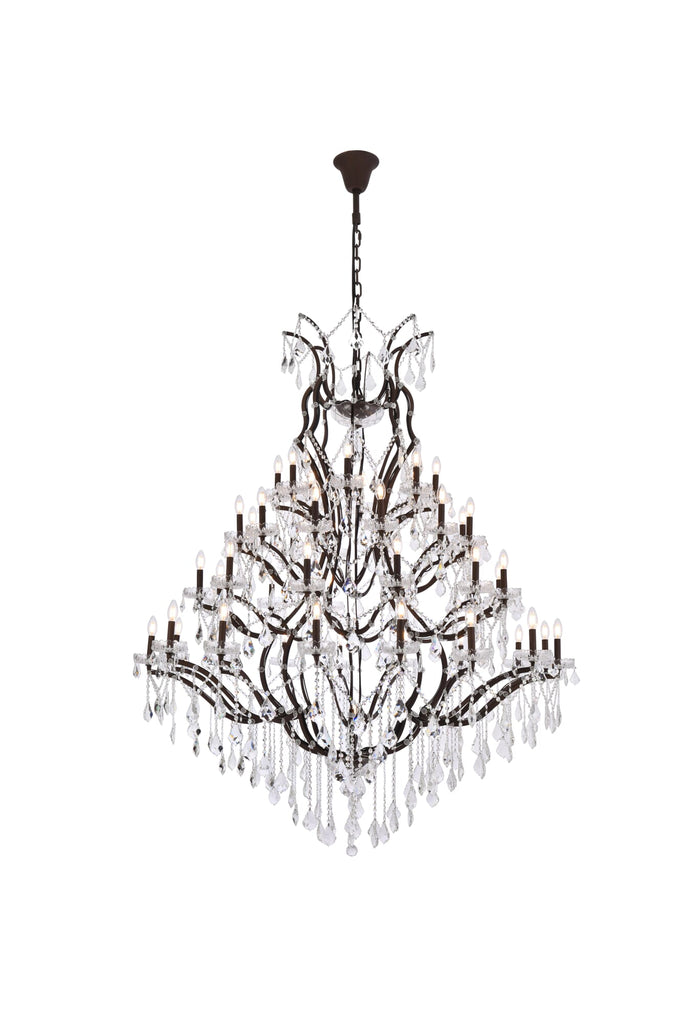 Elegant Lighting Chandelier Royal Cut 1138G60RI/RC