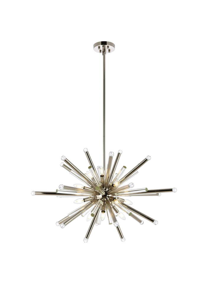 Elegant Lighting Chandelier 1141G38PN