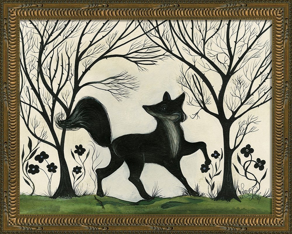 Spicher & Company KG Animal Silhouette Fox facing right Sm 11852