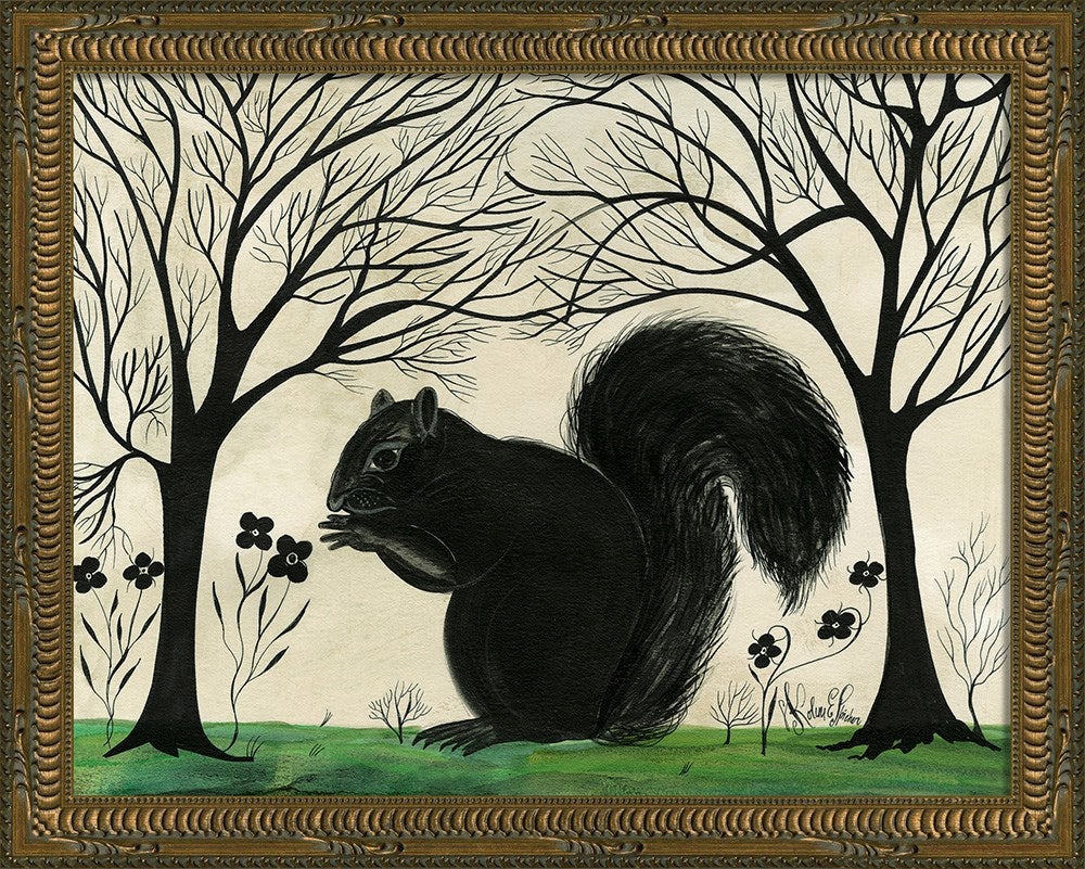 Spicher & Company KG Animal Silhouette Squirrel facing left Sm 11854