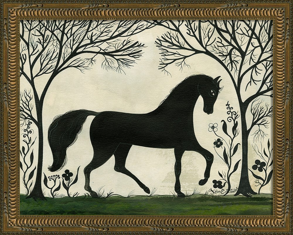 Spicher & Company KG Animal Silhouette Horse facing right Sm 11855