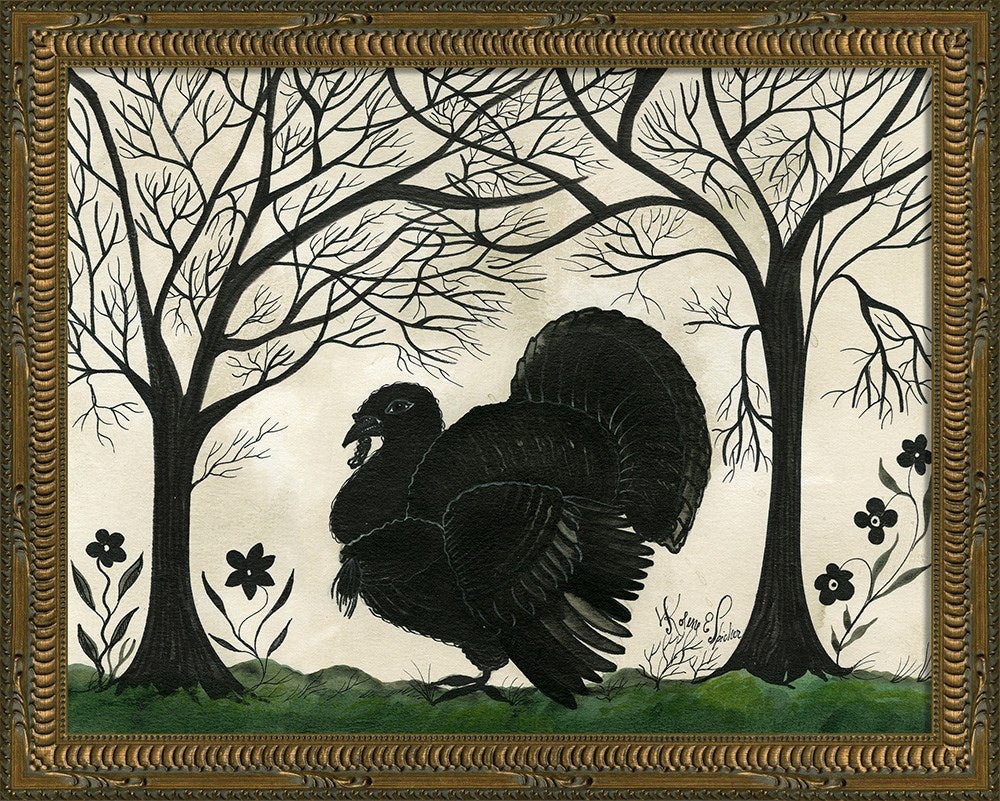 Spicher & Company KG Animal Silhouette Turkey facing left Sm 11858