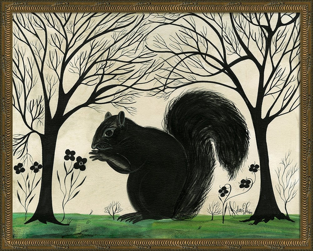 Spicher & Company KG Animal Silhouette Squirrel facing left Lg 11862