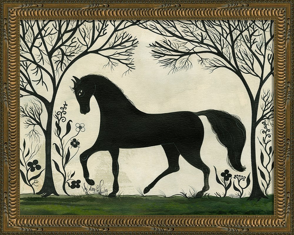 Spicher & Company KG Animal Silhouette Horse facing left Sm 11920