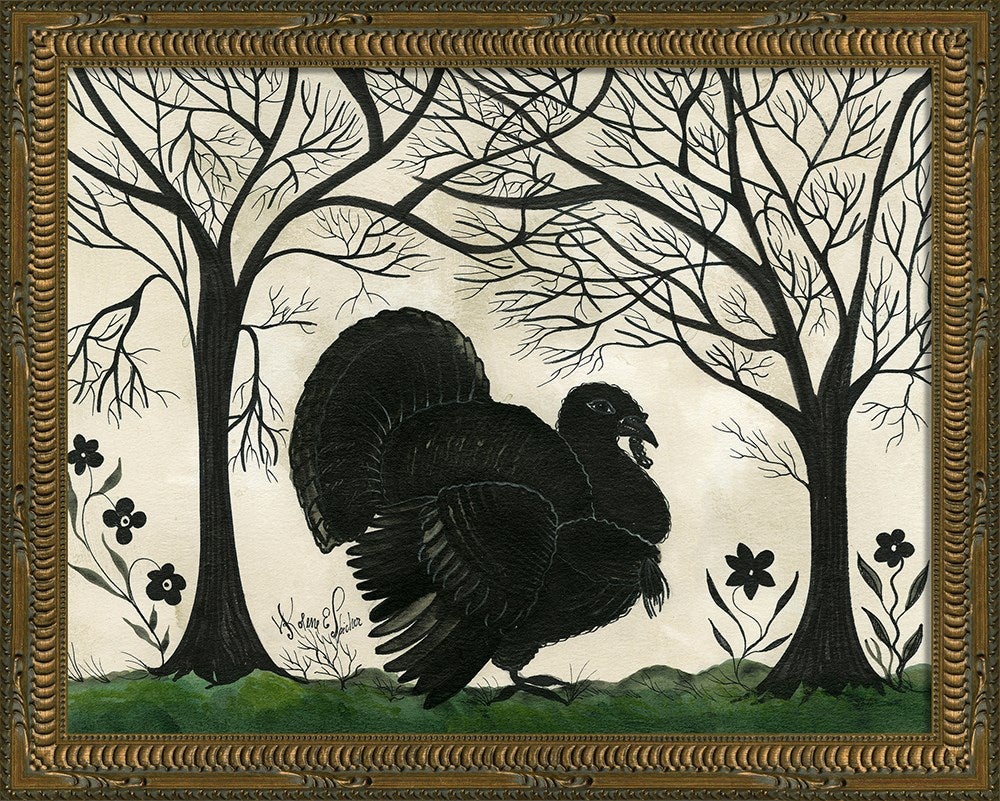 Spicher & Company KG Animal Silhouette Turkey facing right Sm 11922