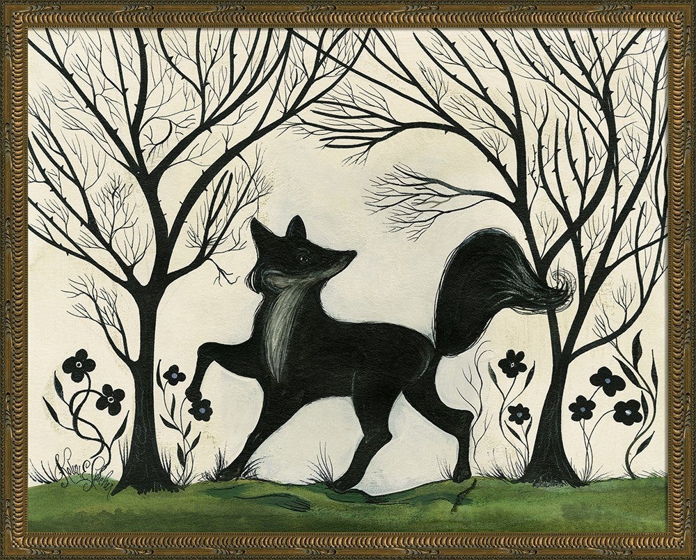 Spicher & Company KG Animal Silhouette Fox facing left Lg 11924