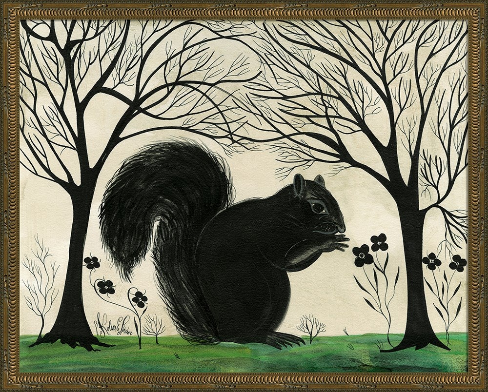 Spicher & Company KG Animal Silhouette Squirrel facing right Lg 11926