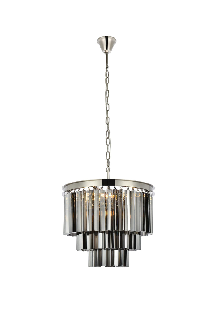 Elegant Lighting Chandelier Royal Cut 1201D20PN-SS/RC