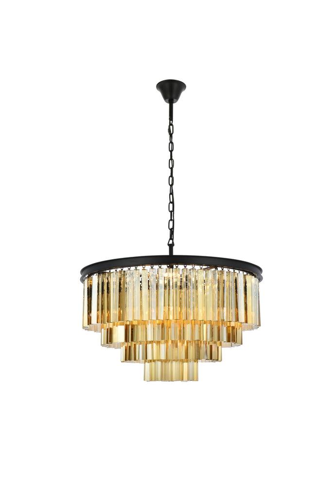 Elegant Lighting Chandelier Royal Cut 1201D32MB-GT/RC