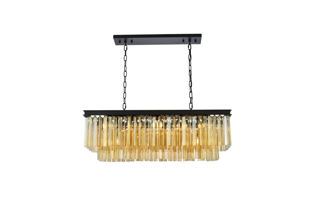 Elegant Lighting Chandelier Royal Cut 1202D40MB-GT/RC