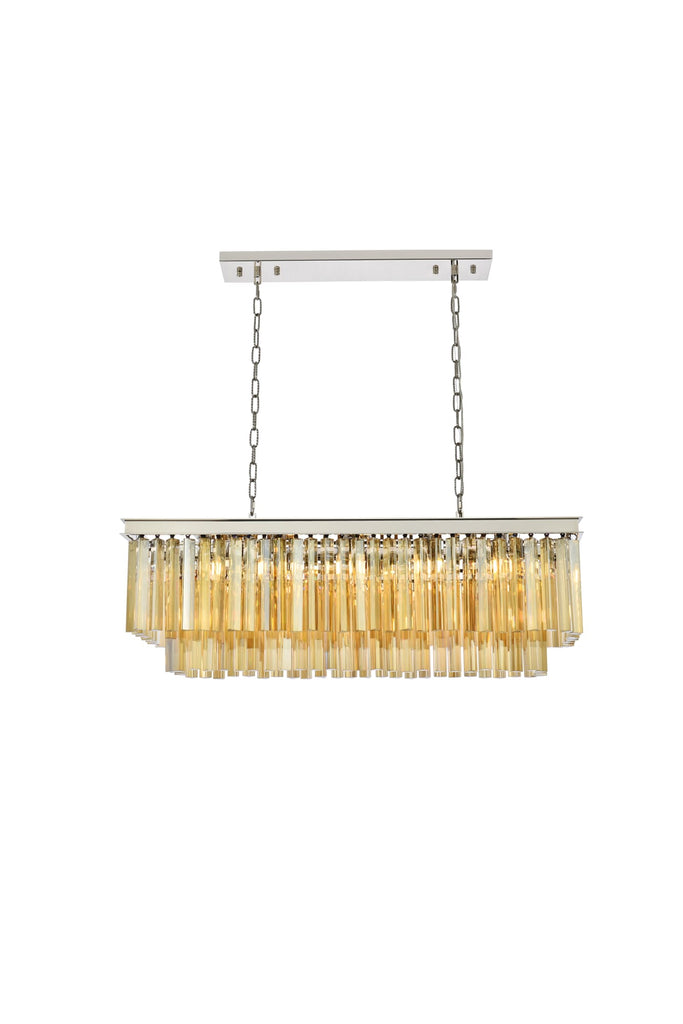 Elegant Lighting Chandelier Royal Cut 1202D40PN-GT/RC