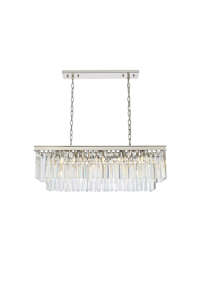 Elegant Lighting Chandelier Royal Cut 1202D40PN/RC