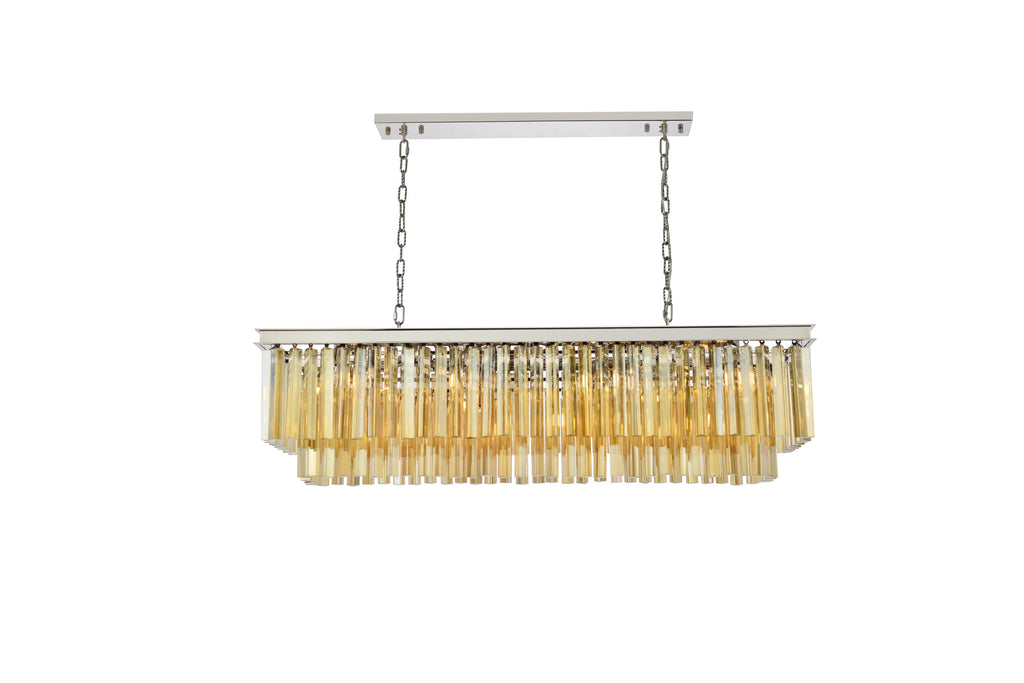 Elegant Lighting Chandelier Royal Cut 1202D50PN-GT/RC