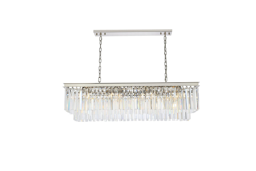 Elegant Lighting Chandelier Royal Cut 1202D50PN/RC