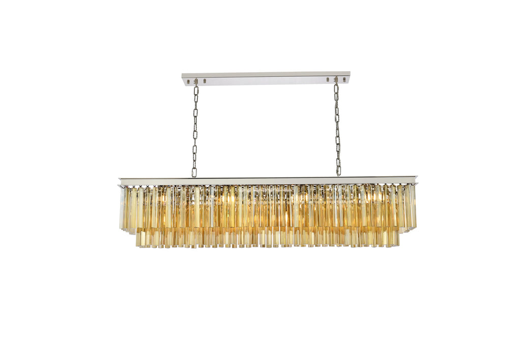 Elegant Lighting Chandelier Royal Cut 1202D60PN-GT/RC