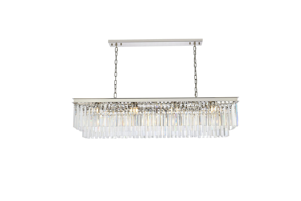 Elegant Lighting Chandelier Royal Cut 1202D60PN/RC