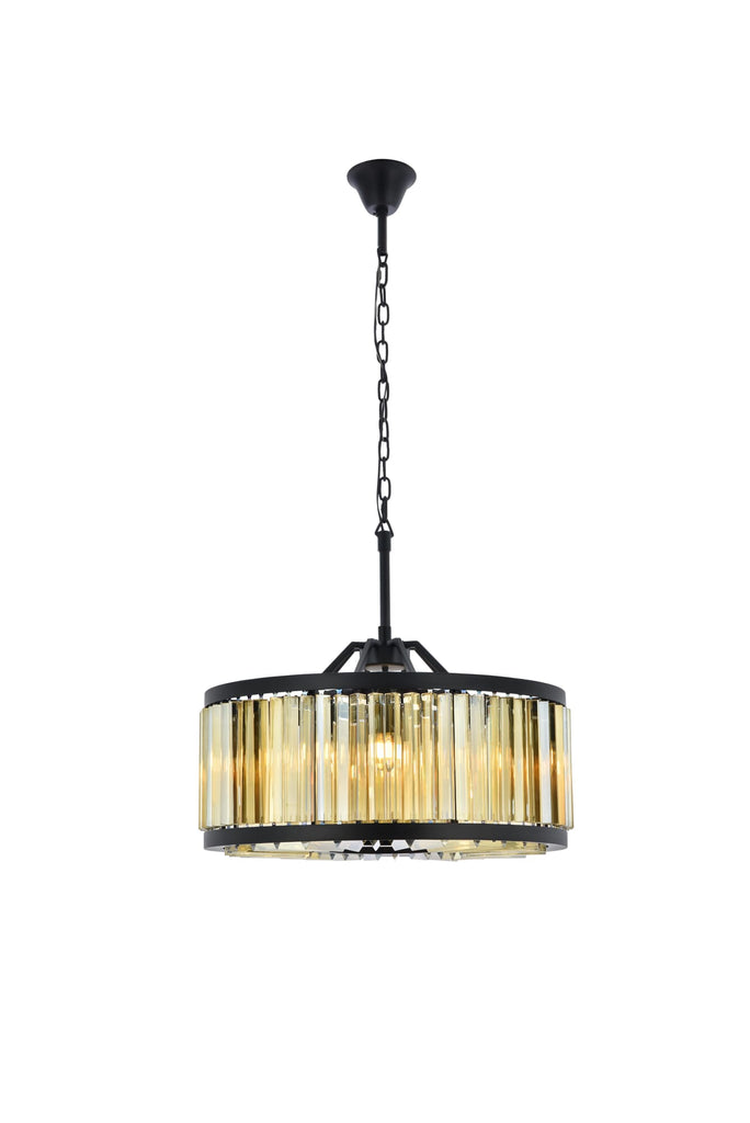 Elegant Lighting Chandelier Royal Cut 1203D28MB-GT/RC