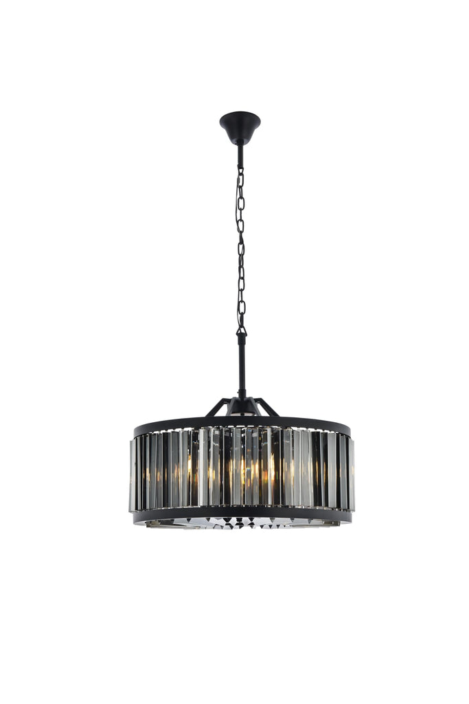 Elegant Lighting Chandelier Royal Cut 1203D28MB-SS/RC