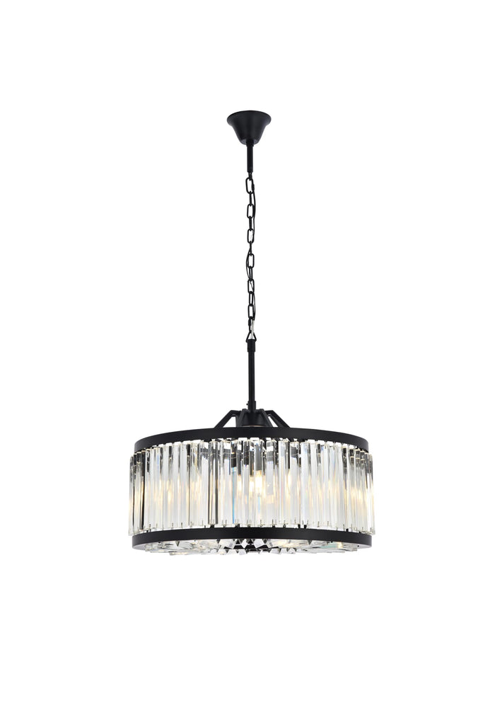 Elegant Lighting Chandelier Royal Cut 1203D28MB/RC