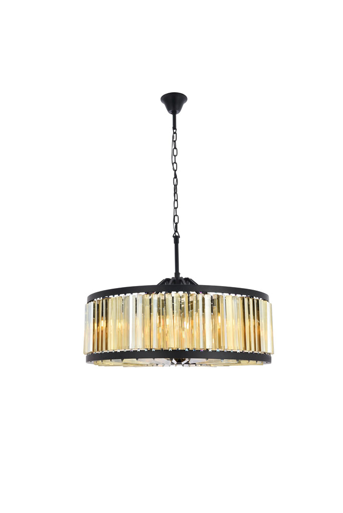 Elegant Lighting Chandelier Royal Cut 1203D35MB-GT/RC