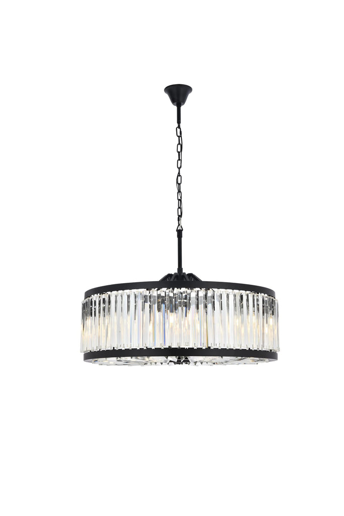 Elegant Lighting Chandelier Royal Cut 1203D35MB/RC