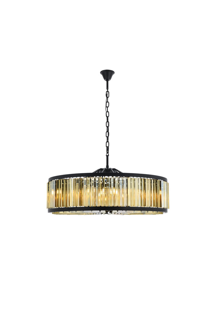 Elegant Lighting Chandelier Royal Cut 1203G43MB-GT/RC