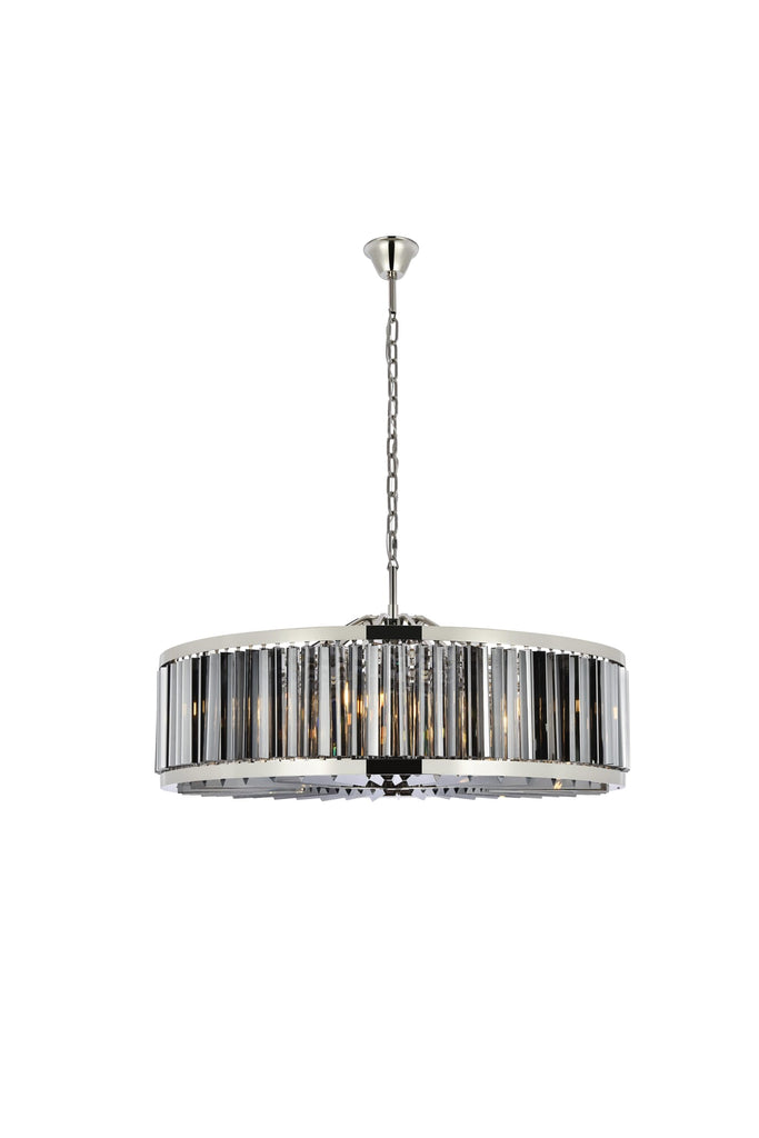 Elegant Lighting Chandelier Royal Cut 1203G43PN-SS/RC