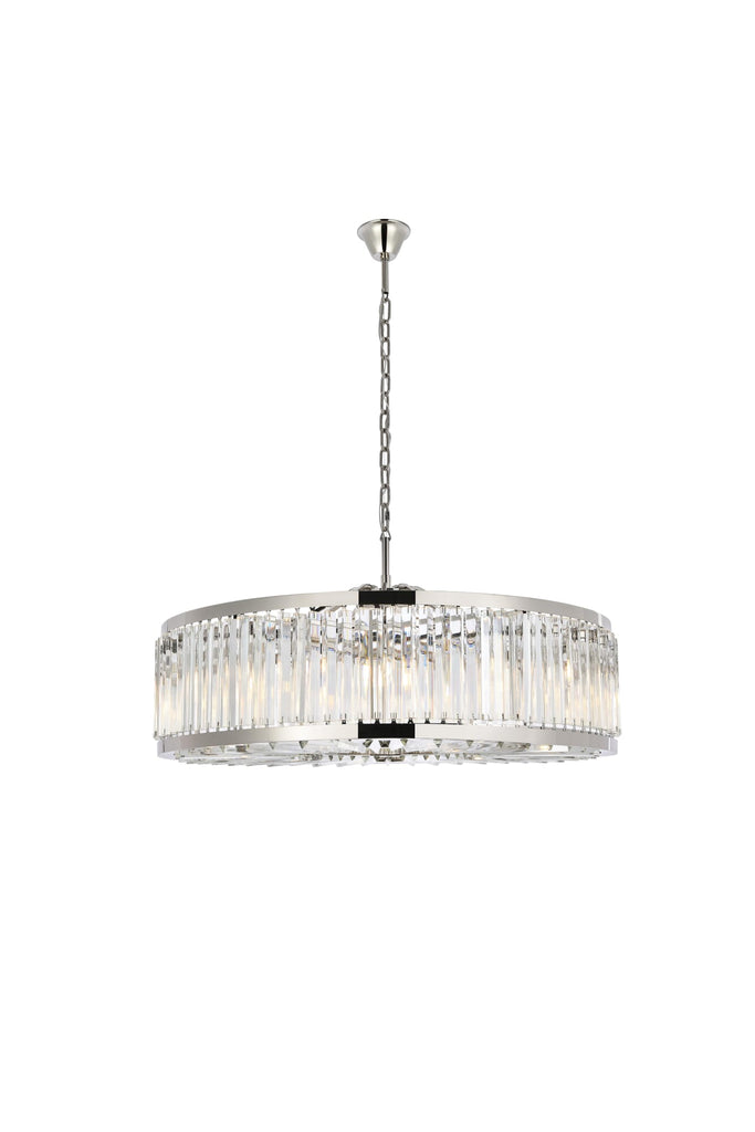 Elegant Lighting Chandelier Royal Cut 1203G43PN/RC