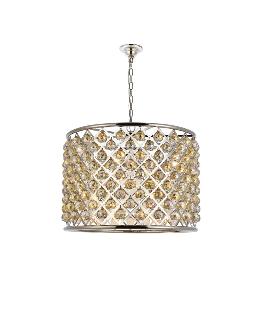 Elegant Lighting Chandelier Royal Cut 1206D27PN-GT/RC