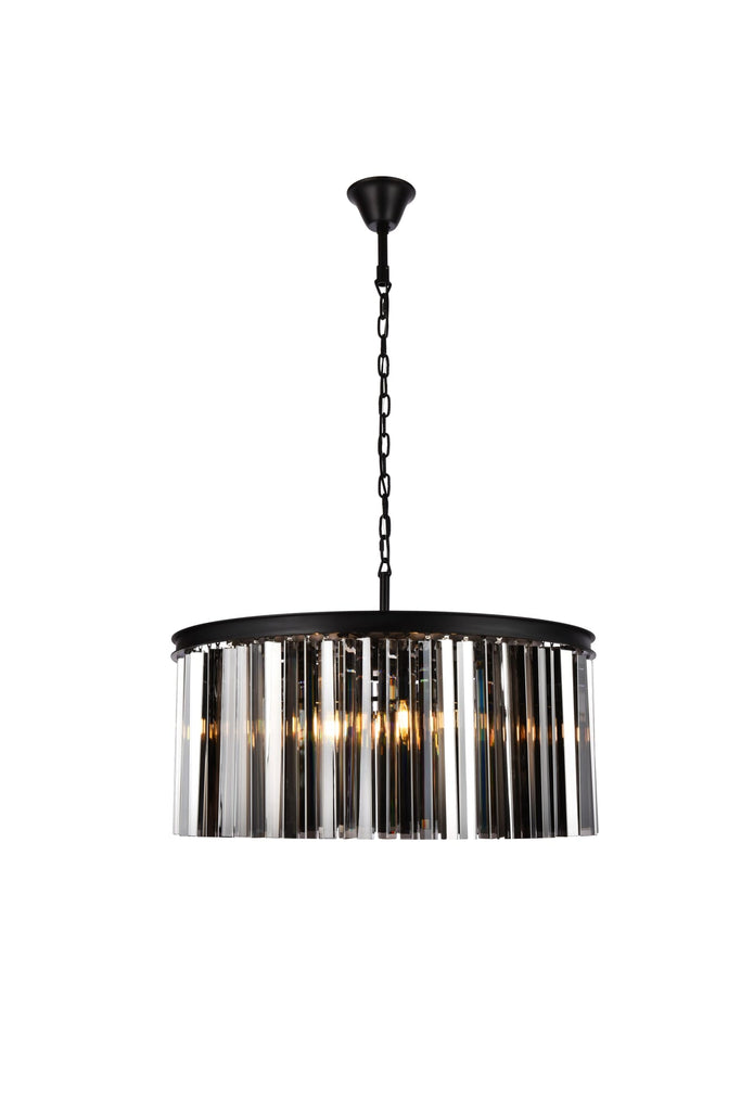 Elegant Lighting Chandelier Royal Cut 1208D31MB-SS/RC