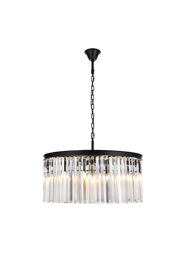 Elegant Lighting Chandelier Royal Cut 1208D31MB/RC