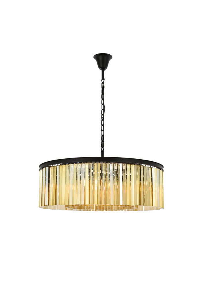 Elegant Lighting Chandelier Royal Cut 1208G43MB-GT/RC