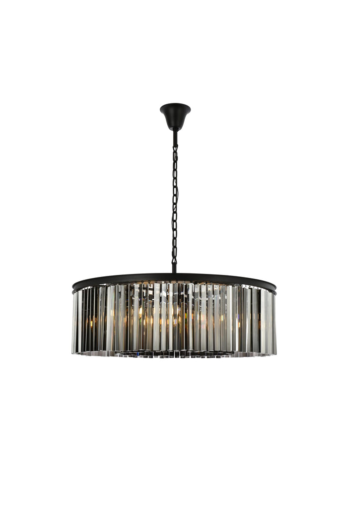 Elegant Lighting Chandelier Royal Cut 1208G43MB-SS/RC