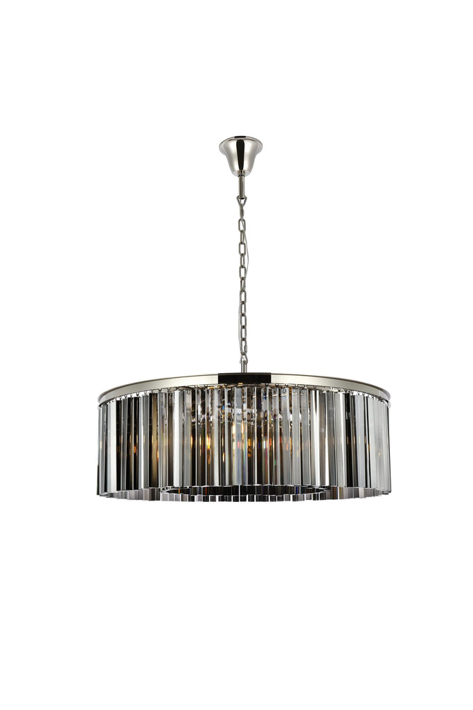 Elegant Lighting Chandelier Royal Cut 1208G43PN-SS/RC