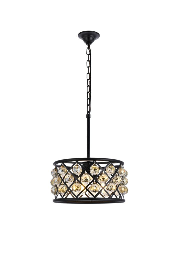 Elegant Lighting Pendant Light Royal Cut 1214D16MB-GT/RC