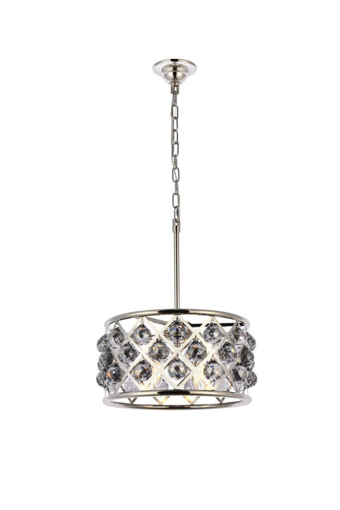 Elegant Lighting Pendant Light Royal Cut 1214D16PN-SS/RC