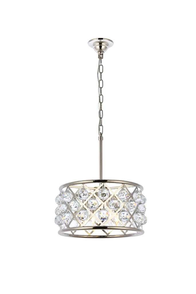 Elegant Lighting Pendant Light Royal Cut 1214D16PN/RC