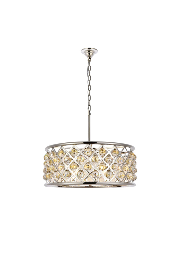 Elegant Lighting Chandelier Royal Cut 1214D25PN-GT/RC